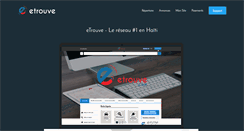 Desktop Screenshot of etrouve.com